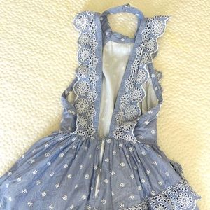 Light blue mini dress